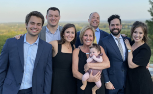 Dave Funk and his family